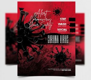 Free Virus Flyer Template in PSD