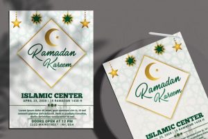 Ramadan Kareem Flyer Template in PSD vol.2