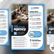 Free Business Marketing Flyer Template in PSD