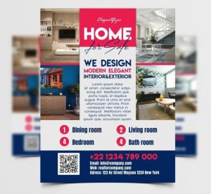 Free Home Sale Flyer Template in PSD