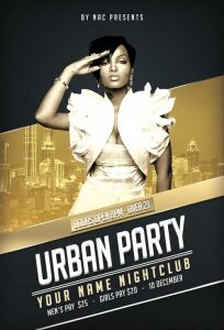 Free Urban Music Flyer Template in PSD