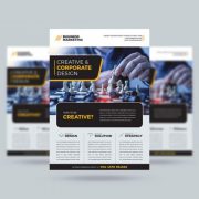 Free Business Marketing Flyer Template in PSD