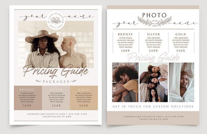 Free Photography Flyer Template in PSD