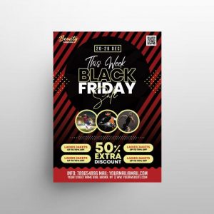 Black Friday Free Flyer Template in PSD