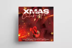 Christmas Club Party Free PSD Flyer Template