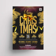 Christmas Elegant Free Flyer Template (PSD)