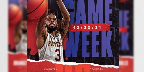 Free BasketBall Game Week PSD Flyer Template