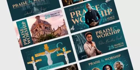 Free Church & Pastors 2022 Facebook Covers (PSD)