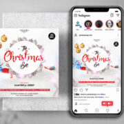 The Christmas Eve Free Instagram Post Banner