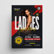 Ladies Weekend Party Free PSD Flyer Template