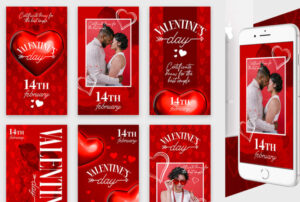 St. Valentine’s Day Free Instagram Stories Banners (PSD)