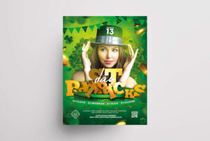 St. Patrick’s Day Event Free PSD Flyer Template