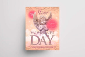 Valentine's Day Free PSD Flyer Template