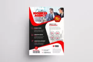 Marketing Agency Free PSD Flyer Template