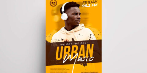 The Urban Party Free PDS Flyer Template