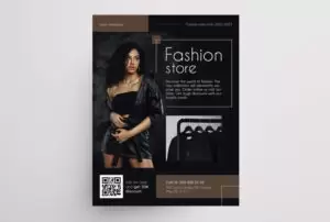 Fashion Store & Apparel Free Flyer Template (PSD)