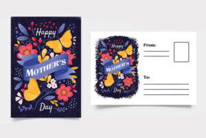 Mother's Day Free Flyer & Card PSD Template