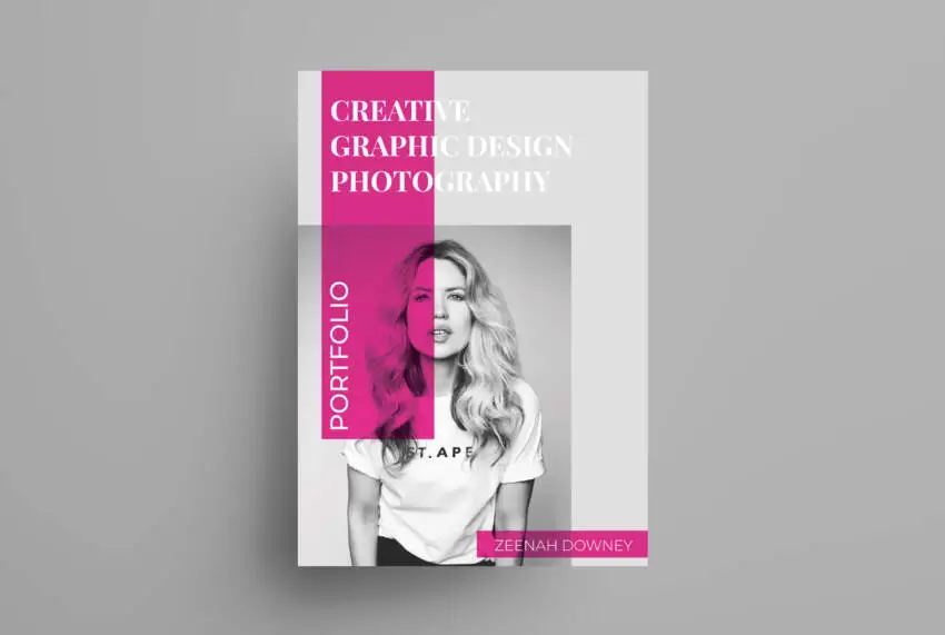 Portfolio & Fashion Showcase Free Flyer Template (PSD)