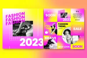 Fashion Collection Free Instagram Banner Templates (PSD)