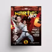 Martial Arts Free Flyer Template (PSD)