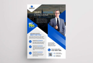 Free Corporate Services Ad Flyer Template (PSD)