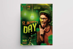 Free St. Patrick’s Day Event Flyer Template (PSD)