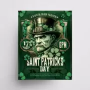 Free St. Patrick's Day Party Flyer Template (PSD)